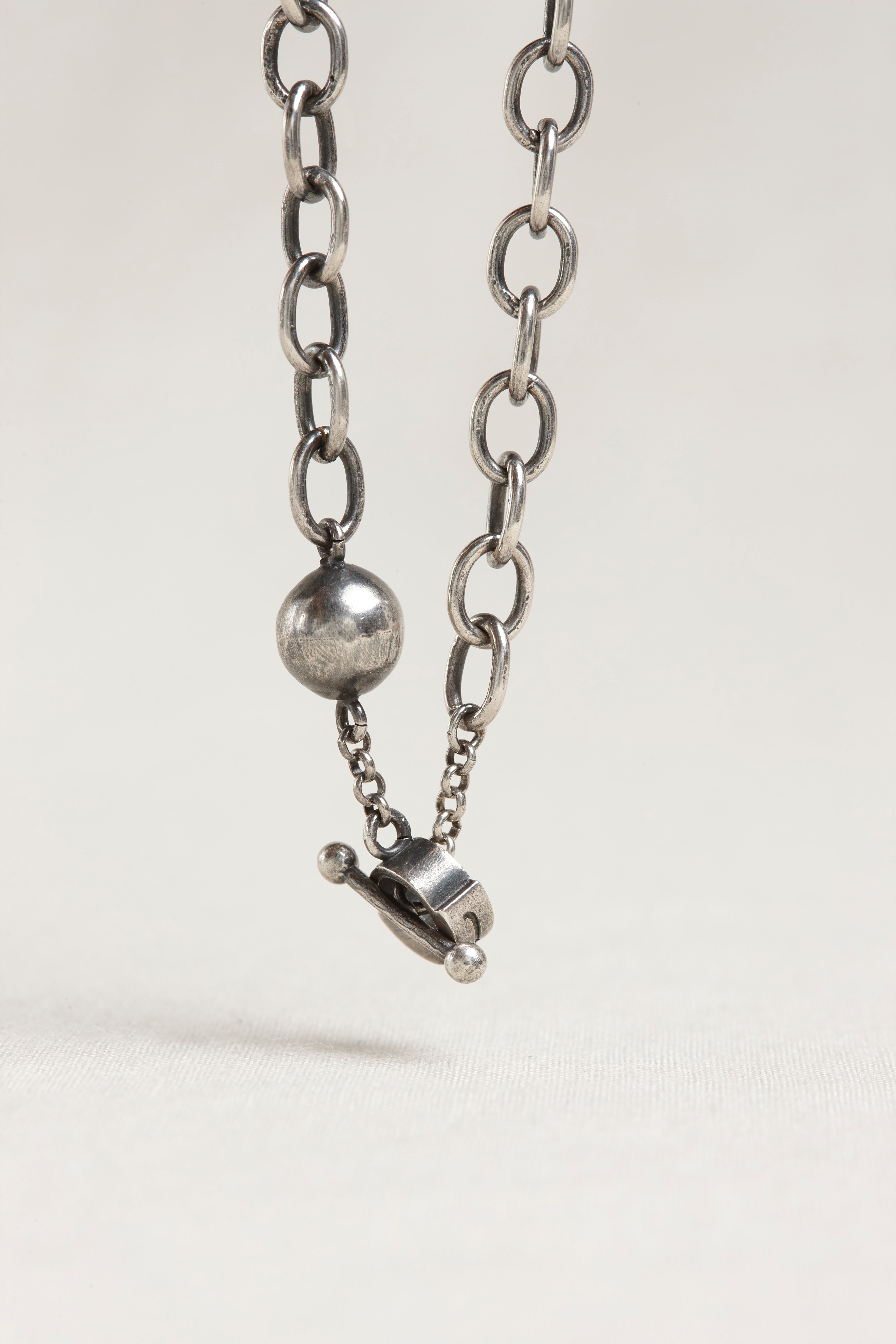 Oval Links 8mm Handmade Big Lock