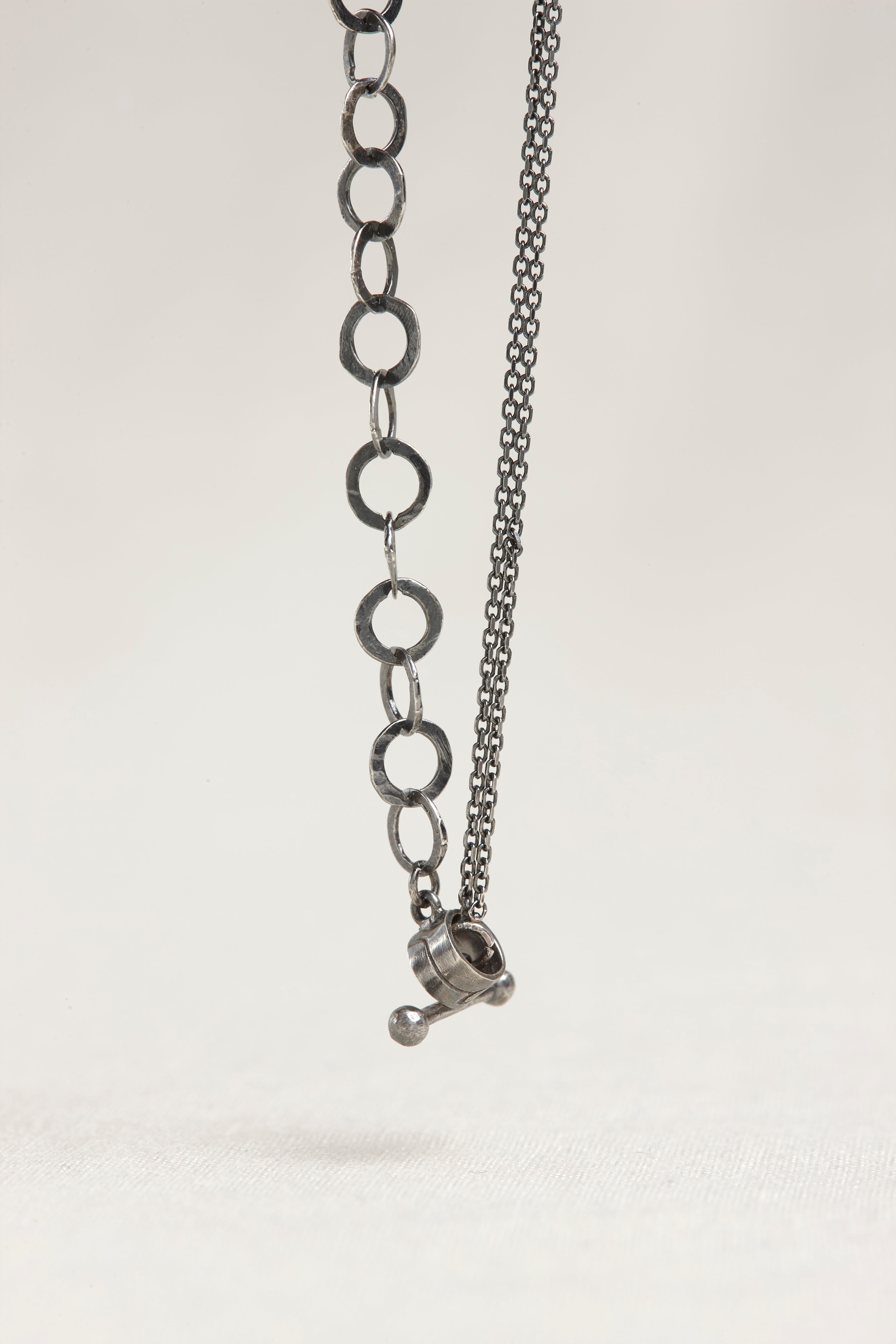 Lightweight mix chain handmade small lock