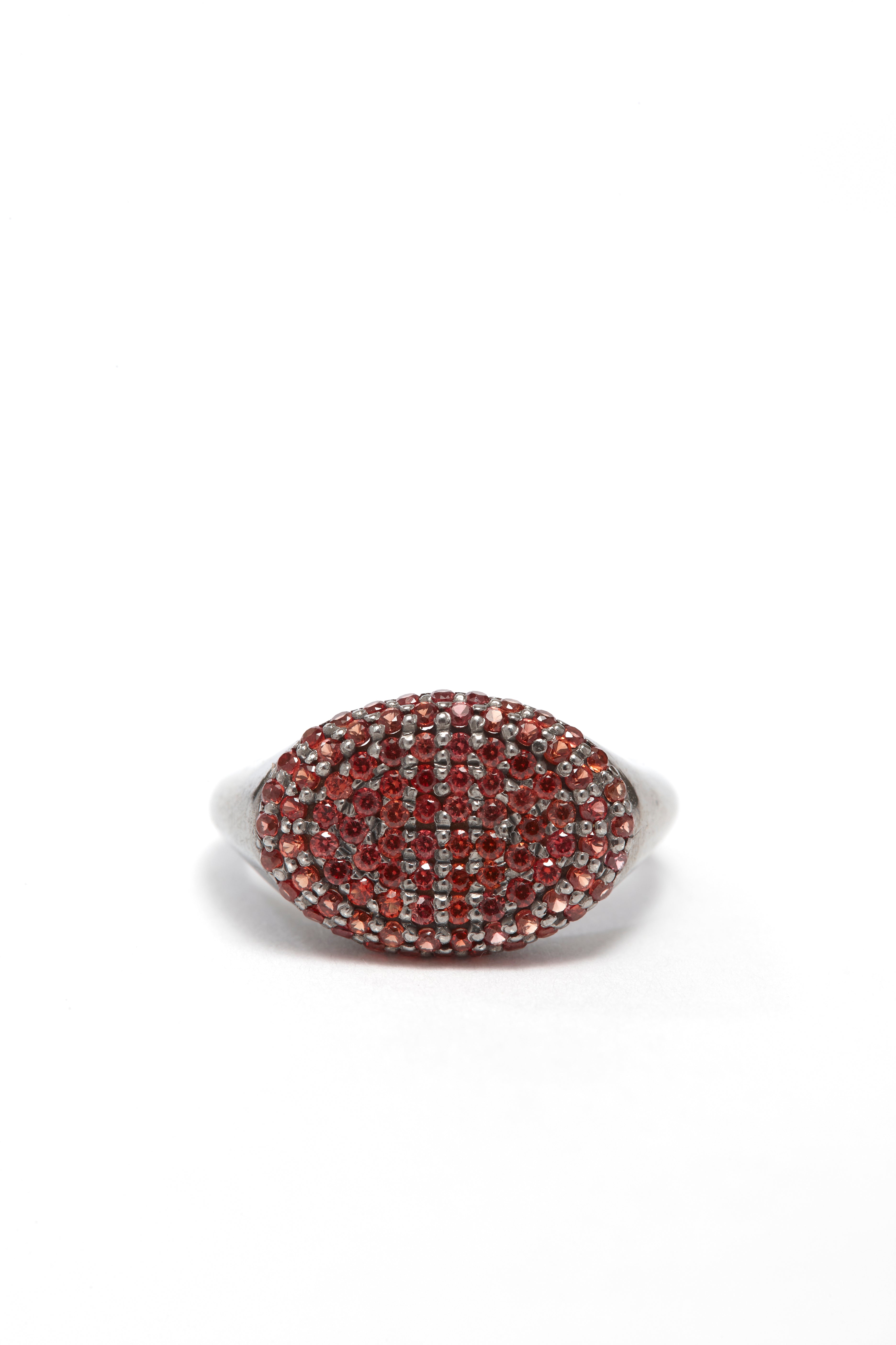 Oval Pinky Pavé