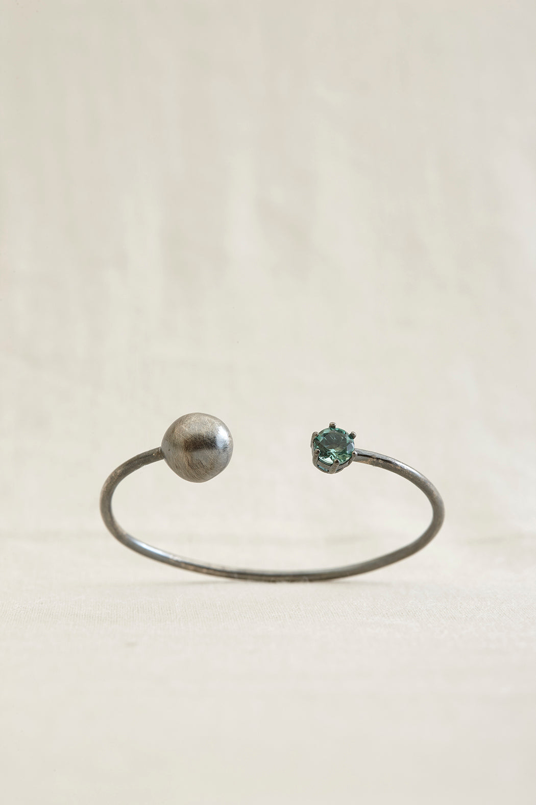 Small Globe Gem Cuff