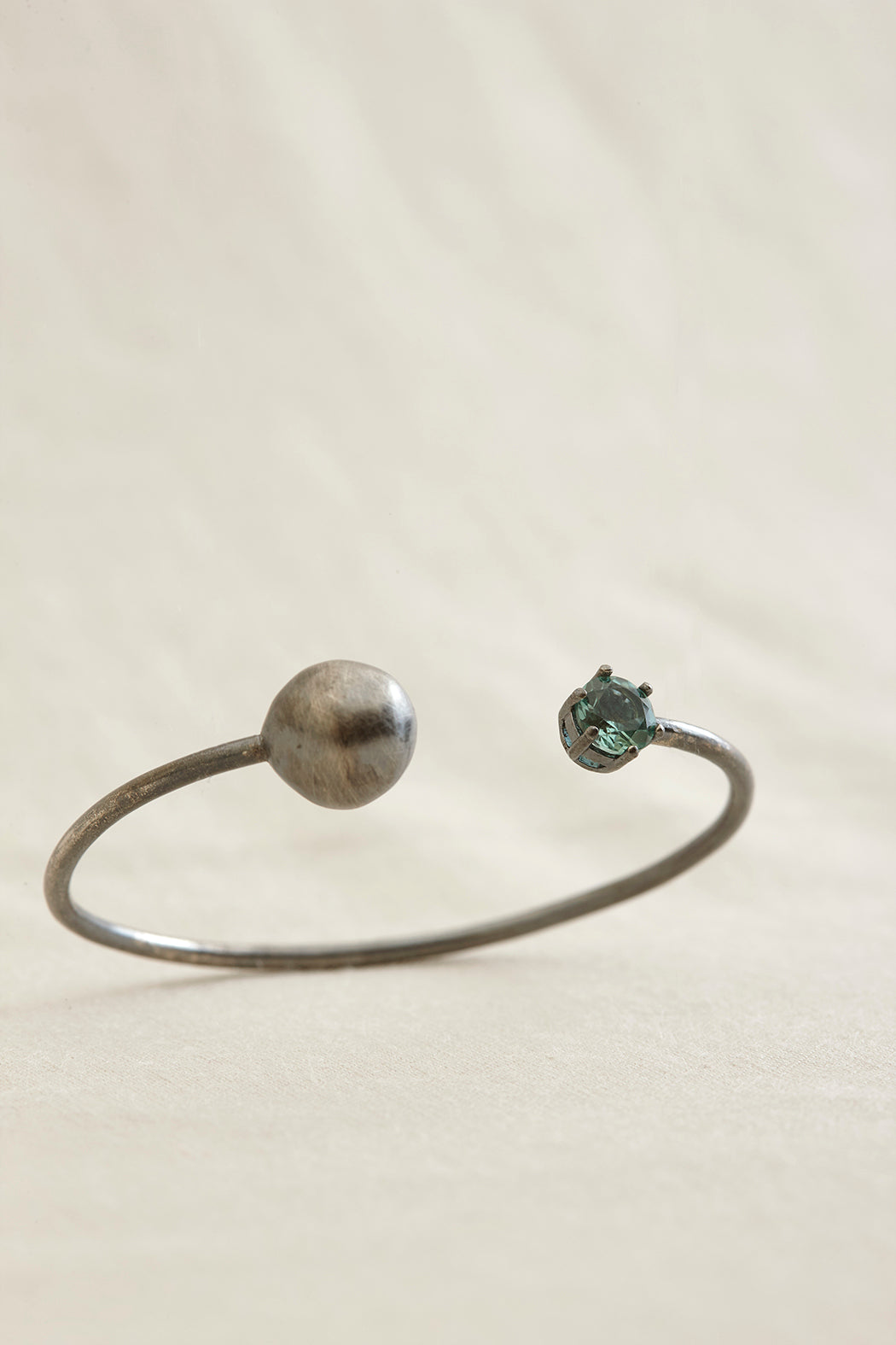 Small Globe Gem Cuff
