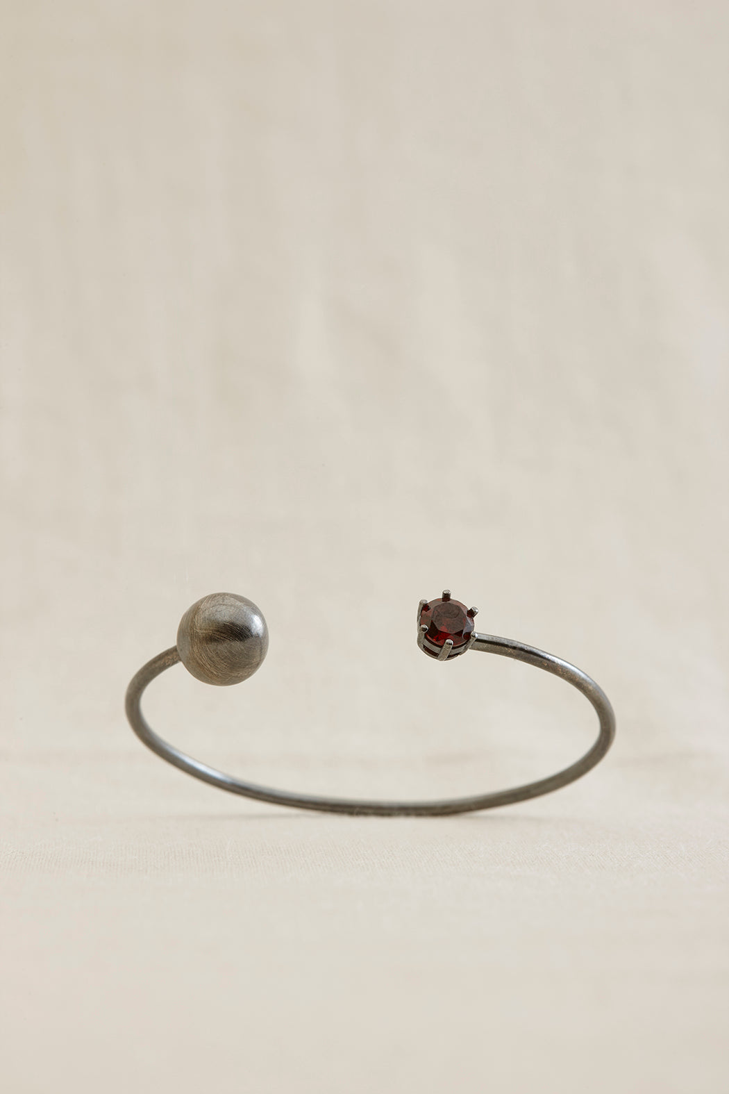 Small Globe Gem Cuff