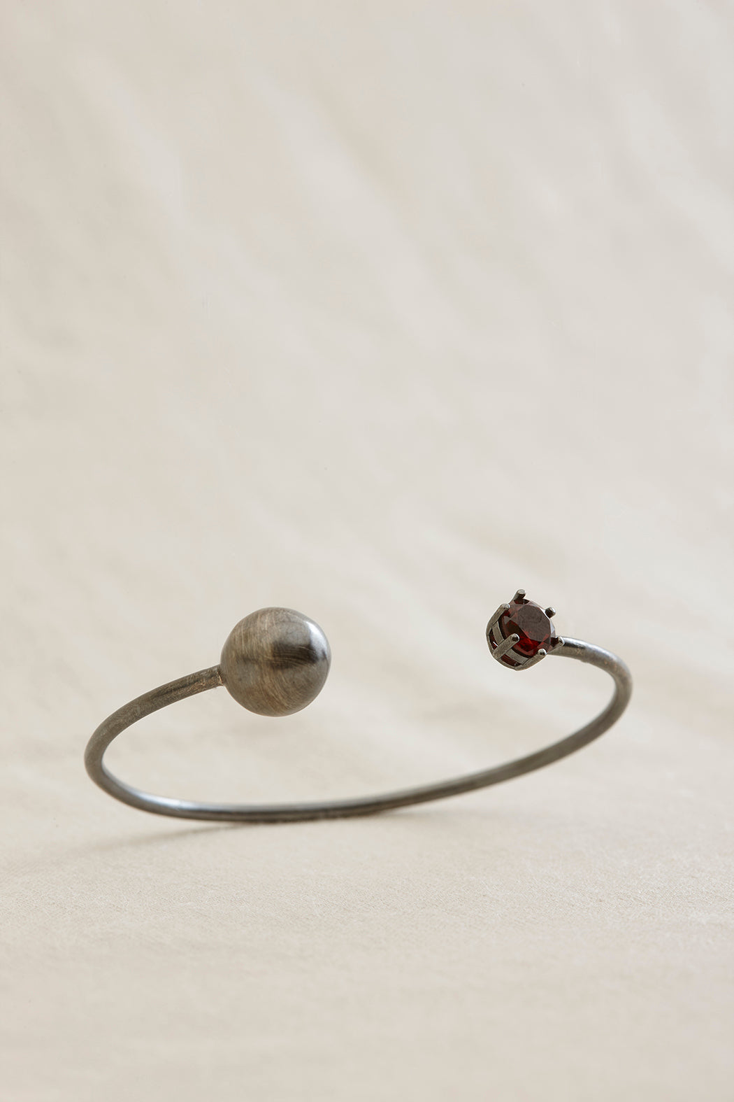 Small Globe Gem Cuff