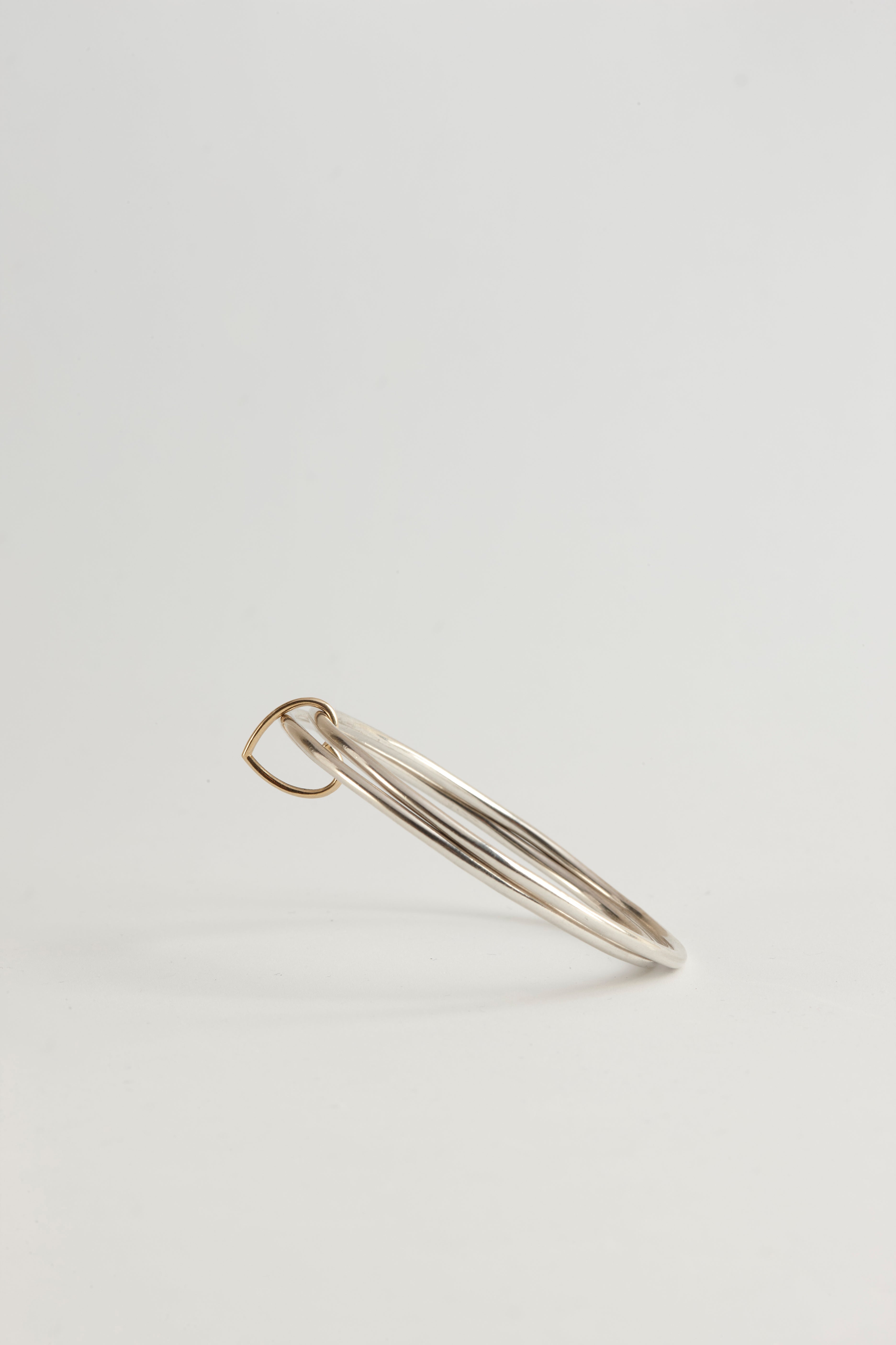 Together Bangles - Heart Charm