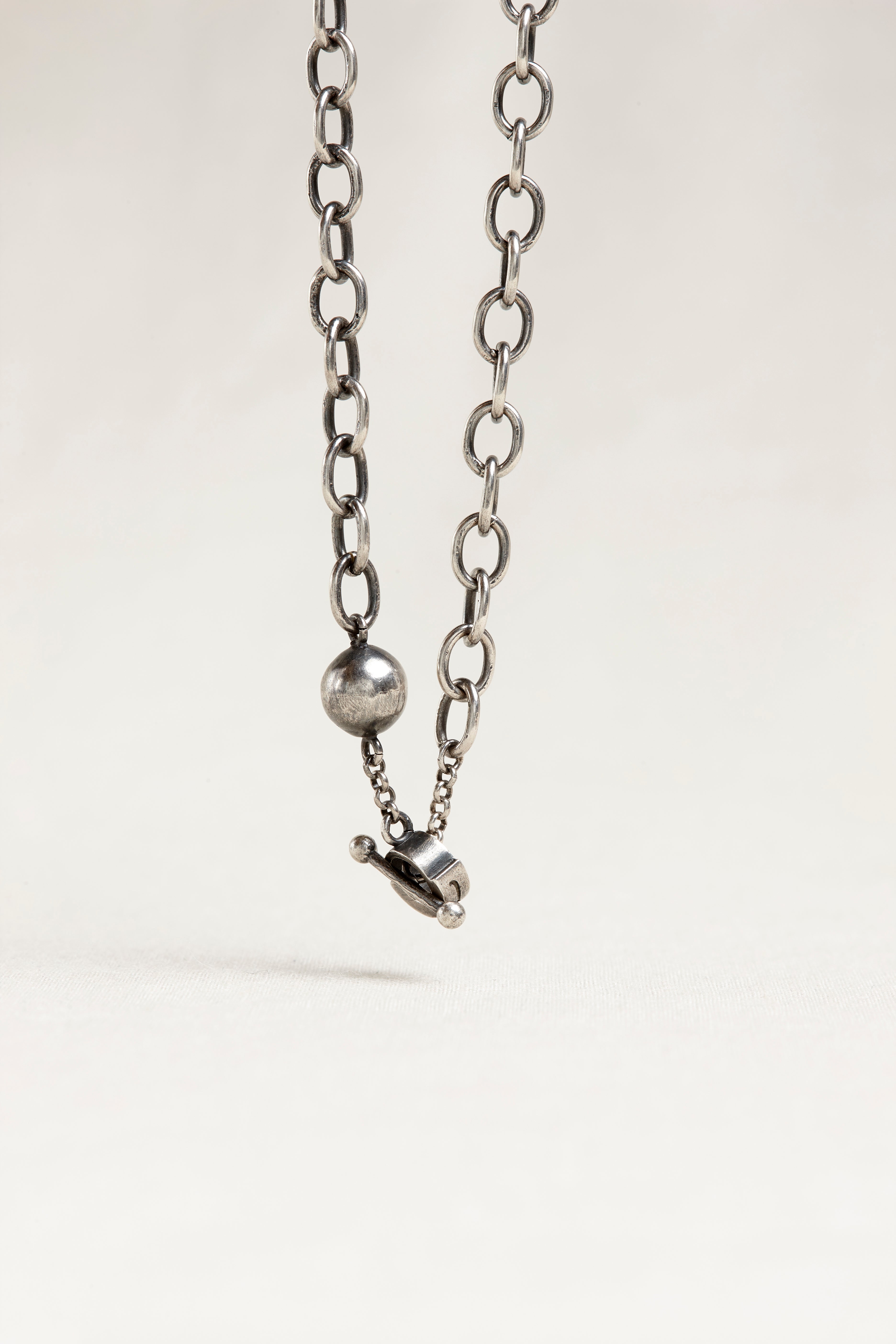 Oval Links 8mm Handmade Big Lock