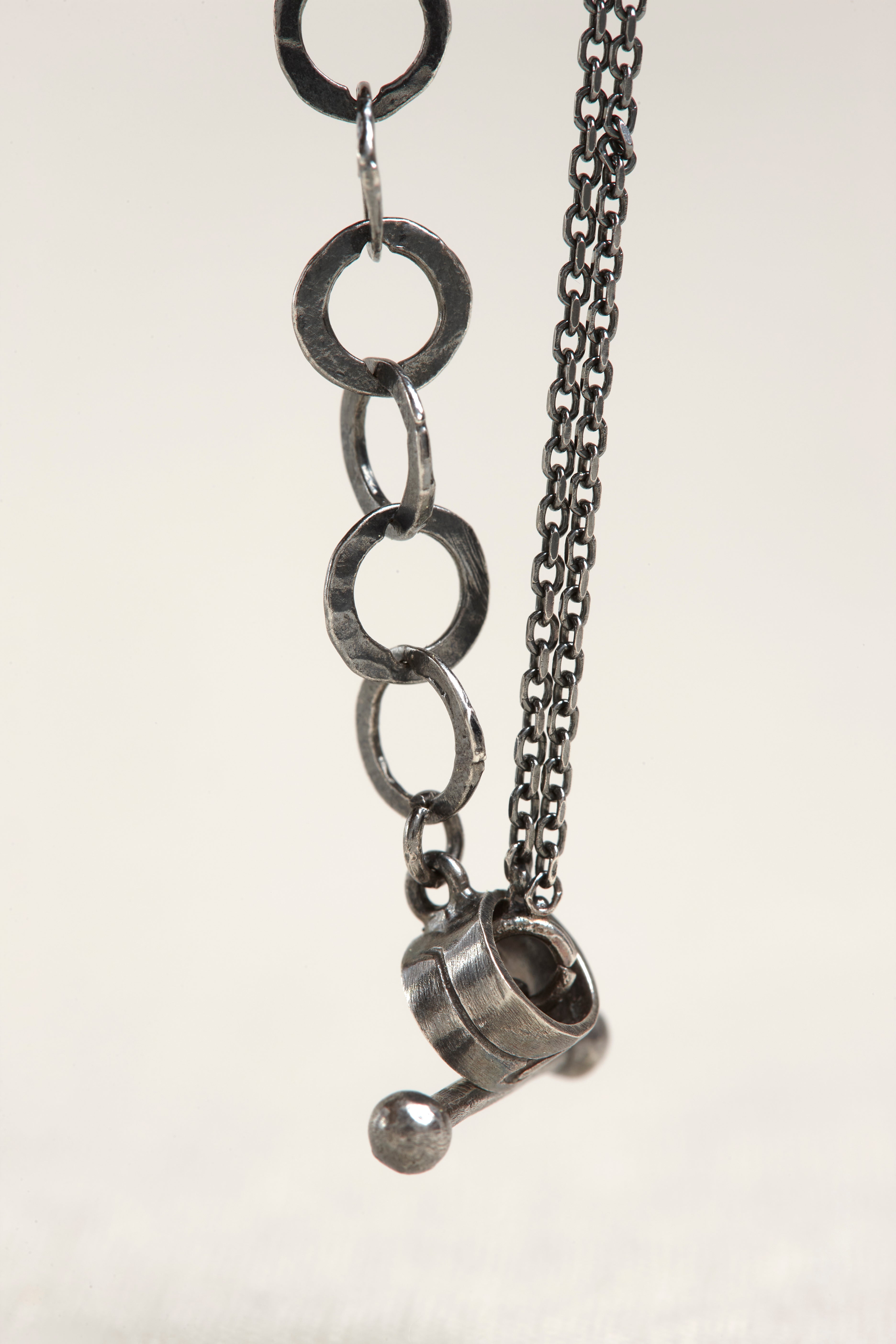 Lightweight mix chain handmade small lock