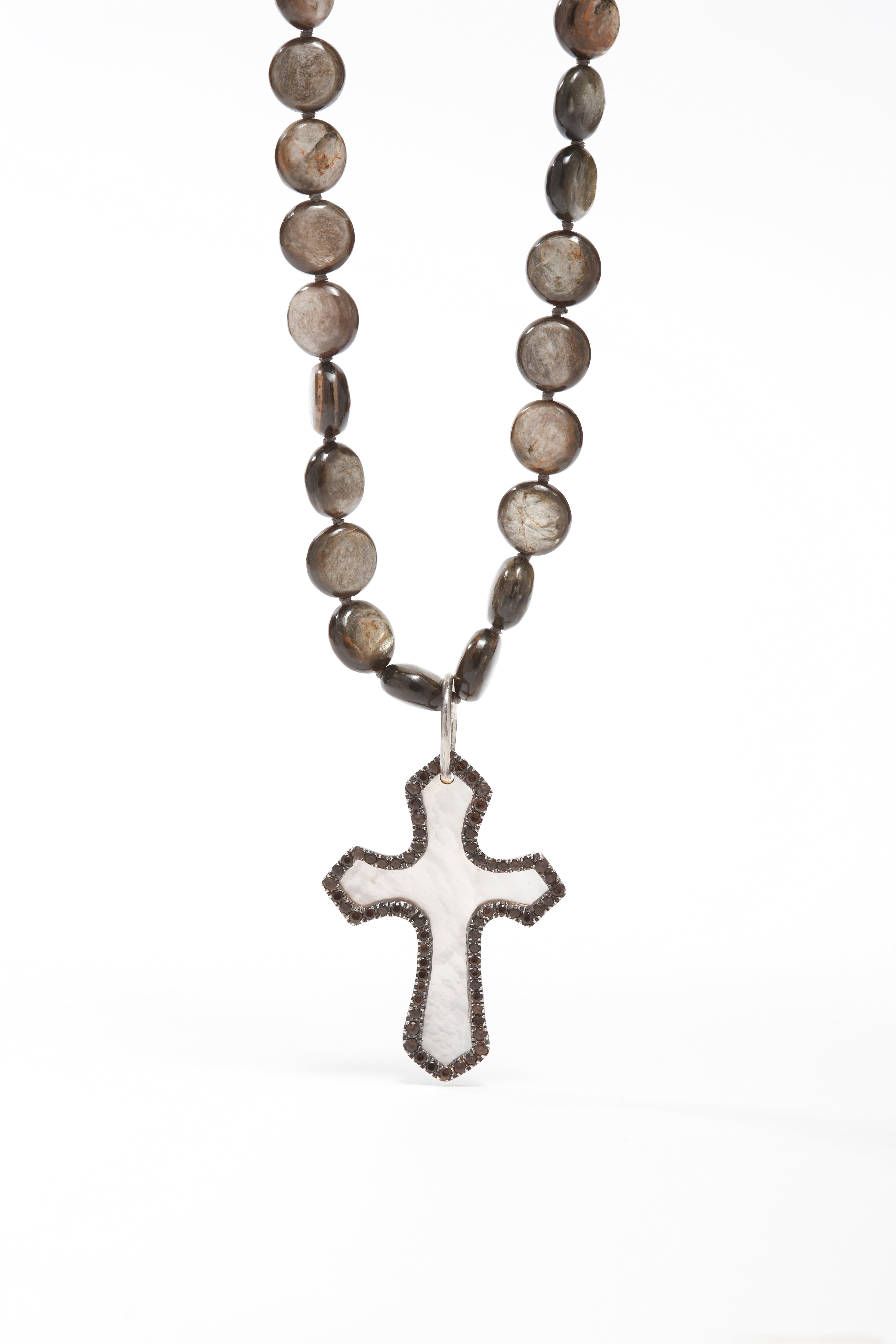 Mother of Pearl Frame Cross