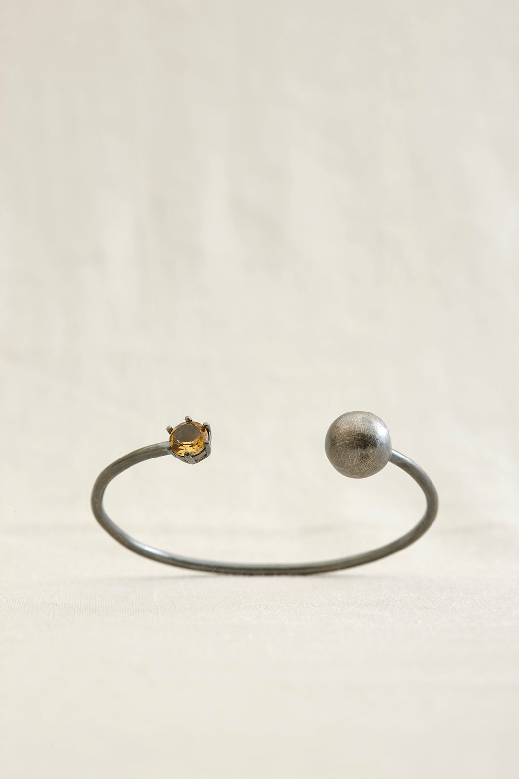 Small Globe Gem Cuff