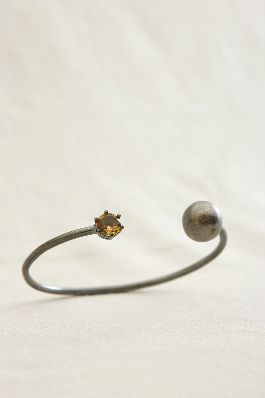 Small Globe Gem Cuff