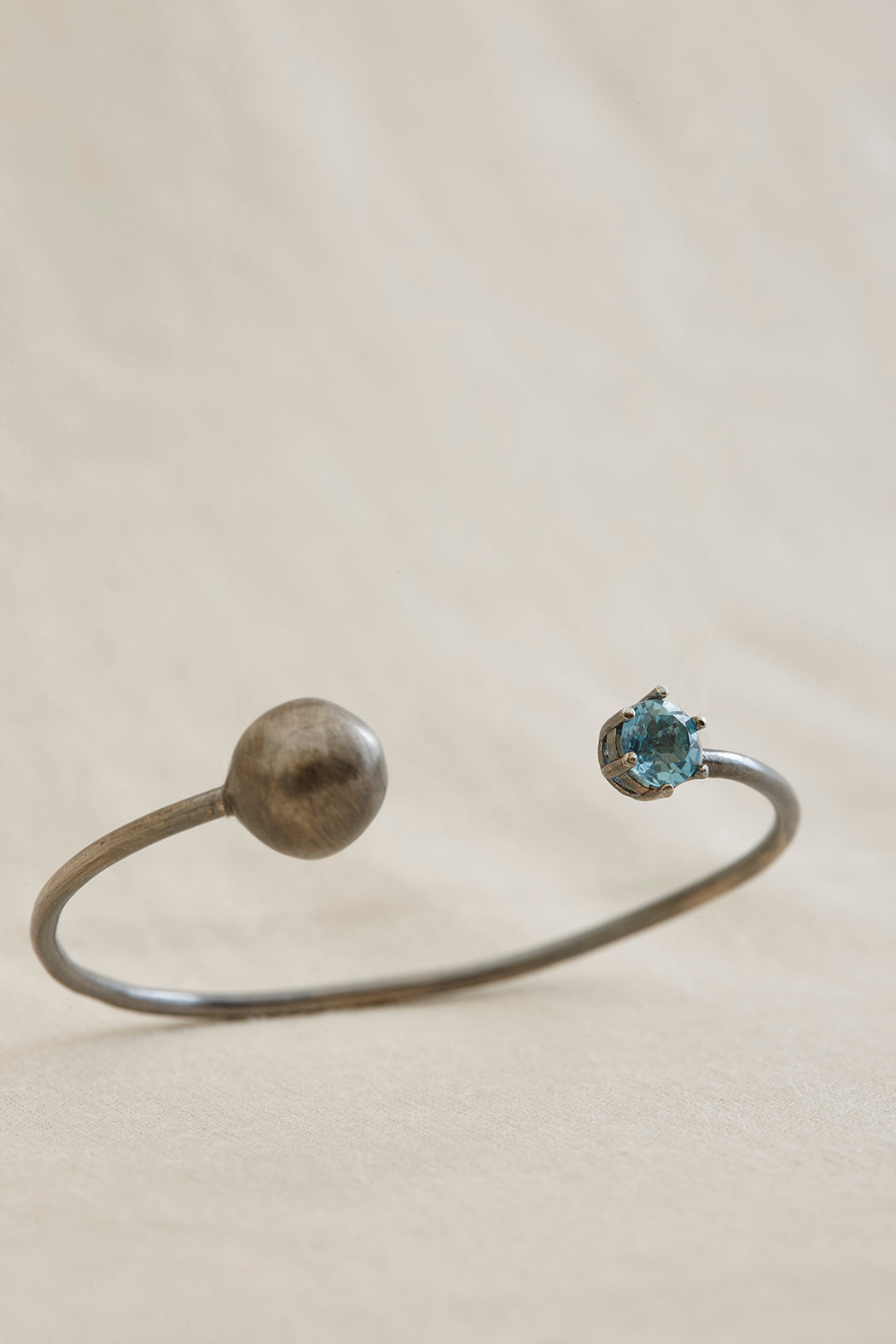 Small Globe Gem Cuff